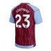 Cheap Aston Villa Philippe Coutinho #23 Home Football Shirt 2023-24 Short Sleeve
